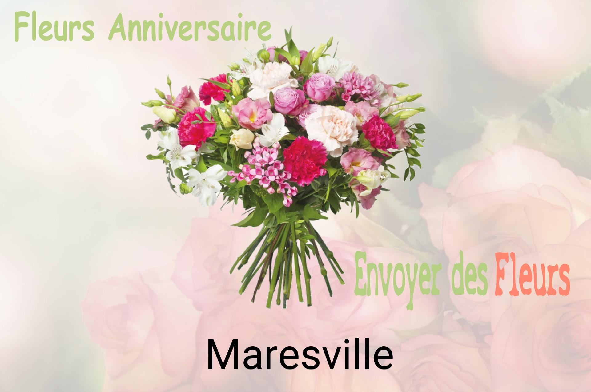 Bouquet de fleurs d’anniversaire livré à Maresville